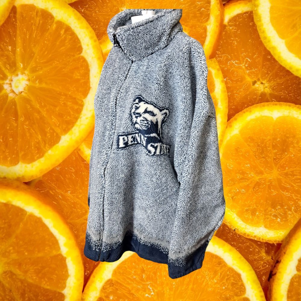 Rear Bear Ridge Outfitters Penn State Fleece Jacket Full Zip Pullover 2X - Picture 1 of 8